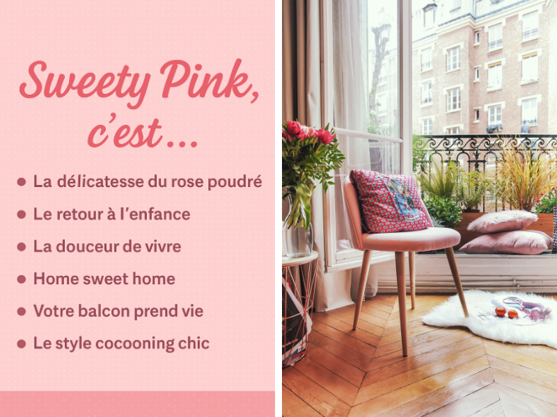 sweety pink ambiance 